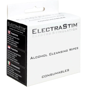 ELECTRASTIM LINGETTES NETTOYANTES A L ALCOOL 10 UNITES