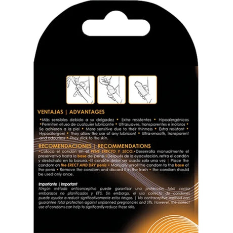UNIQ CLASSIC PRESERVATIFS SANS LATEX 3 UNITES