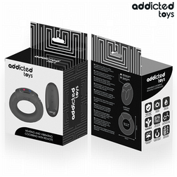 Cockring Vibrant chauffant 40 mm télécommande - gros plan produit