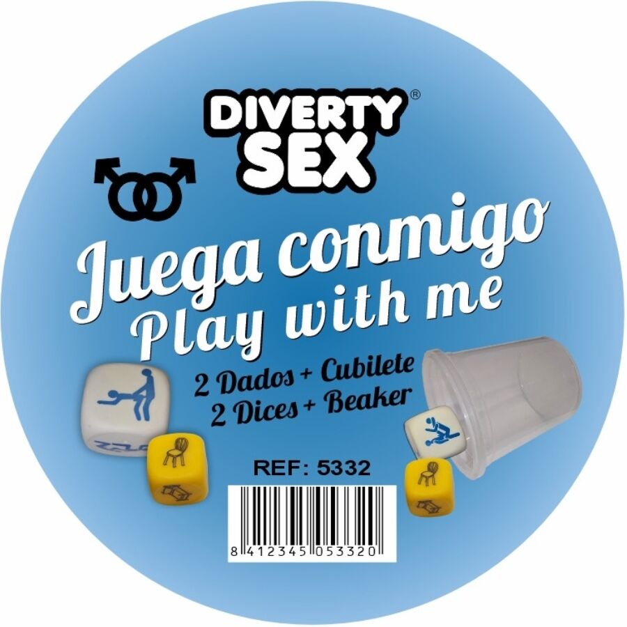 DIABLO PICANTE JEU DE DES PLACE POSITIONS POUR HOMMES AVEC COUPE
