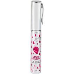 Spray sexe oral bouche humide fraise acidulée — Sour Strawberry