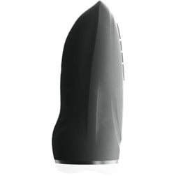 Profil du masturbateur chauffant vibrant noir à coque rigide