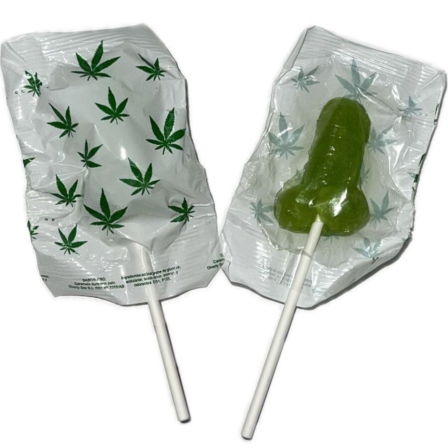 DIABLO GOLOSO 1 SUCETTE PENIS AROME CANNABIS