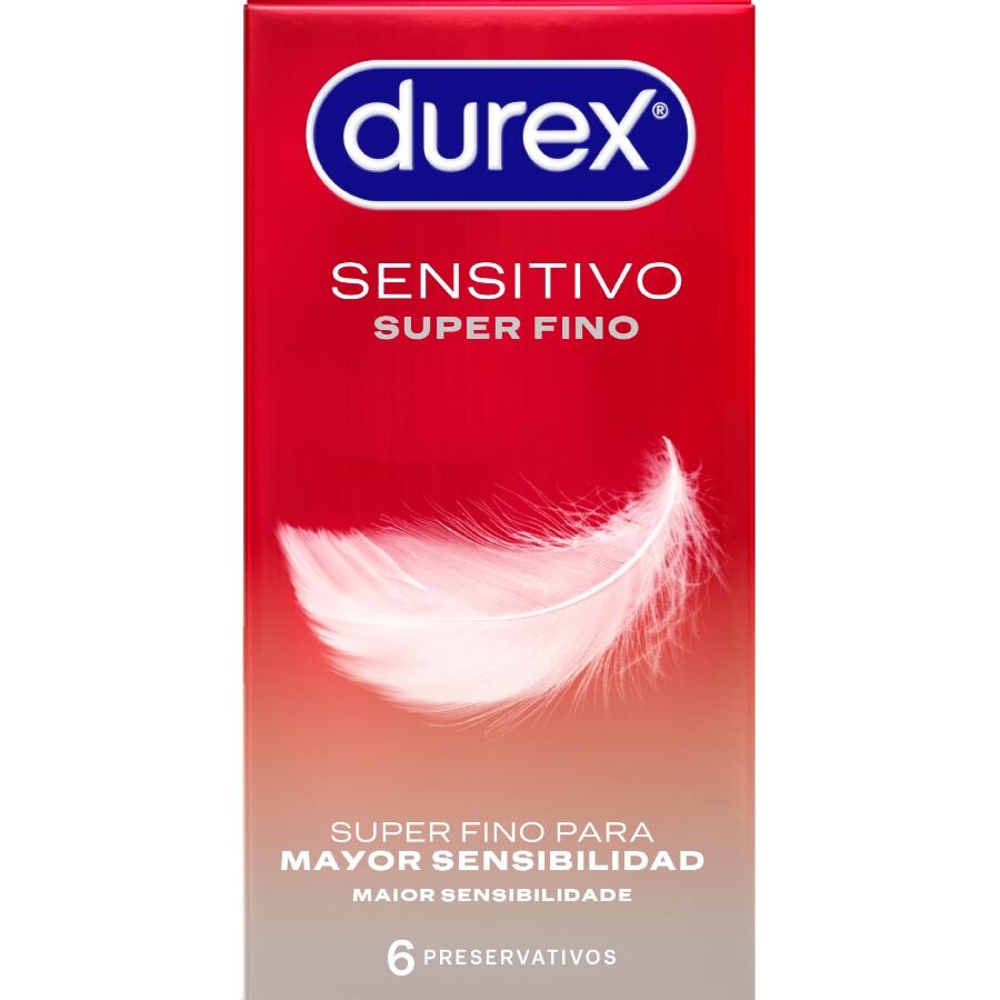 DUREX SUPER FIN ET SENSIBLE 6 UNITES