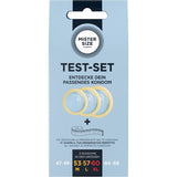 MISTER SIZE KIT DE TEST 3 PRESERVATIFS DE TAILLES DIFFERENTES MELANGE A POINTS