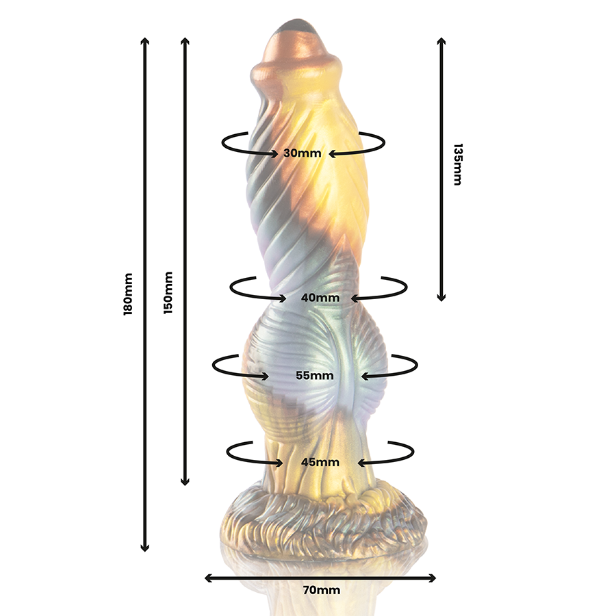 EPIC PHOENIX DILDO LA RESURGENCE DU PLAISIR TELECOMMANDE RECHARGEABLE