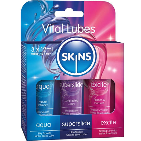 Lubrifiant Aqua, Superslide & Excite 12 ml - vue produit de profil