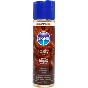 Lubrifiant double chocolat 130 ml — Desire · Skins · Lubrifiants aromatisés