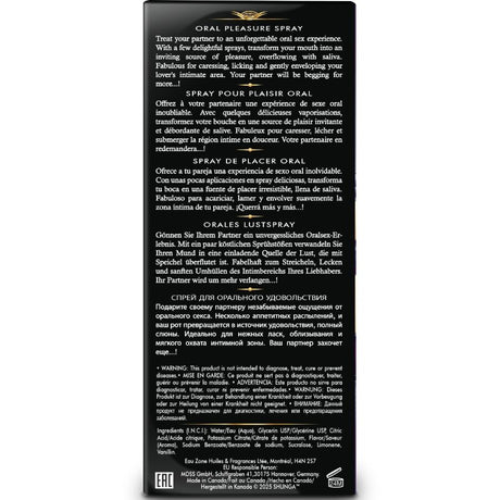 SHUNGA WAVES PLAISIR SPRAY ORAL SEDUCTEUR FRUITS EXOTIQUES 20 ML