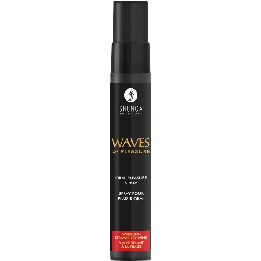 SHUNGA WAVES PLEASURE SPRAY ORAL SEDUCTIVE FRAISE 20 ML