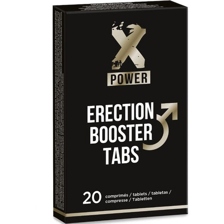 Comprimés stimulant érection 20 caps — Erection Booster Tabs · Xpower · Compléments