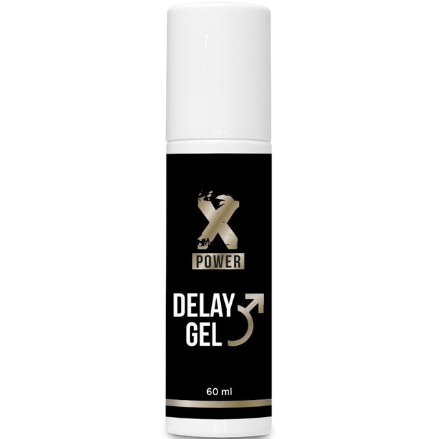 Gel retardant menthe poivrée 60 ml — Delay Gel · Xpower · Stimulants