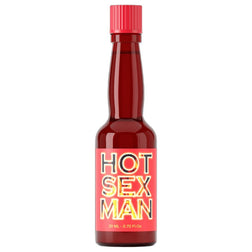 RUF Hot Sex for Man — flacon compte-gouttes de 20 ml, vue de profil