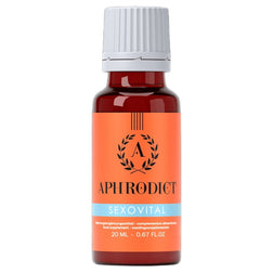 RUF Aphrodict Sexovital — flacon compte-gouttes de 20 ml, vue de profil