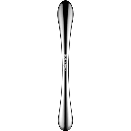 SATISFYER COSMIC CREST 1 GODEMICHET DOUBLE EXTREMITE EN ACIER INOXYDABLE