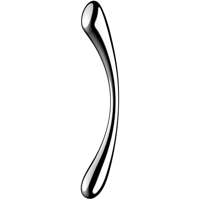 SATISFYER COSMIC CREST 1 GODEMICHET DOUBLE EXTREMITE EN ACIER INOXYDABLE