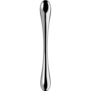 SATISFYER COSMIC CREST 1 GODEMICHET DOUBLE EXTREMITE EN ACIER INOXYDABLE