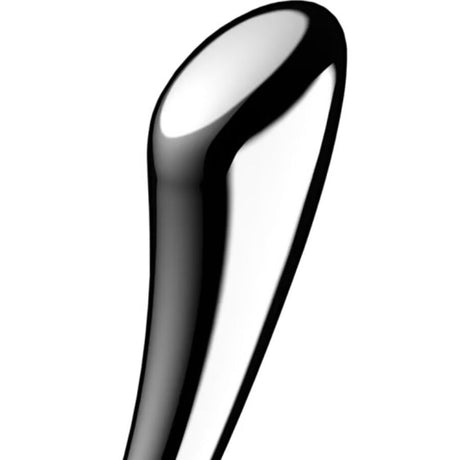 SATISFYER COSMIC CREST 1 GODEMICHET DOUBLE EXTREMITE EN ACIER INOXYDABLE