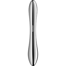Gode acier inox double extrémité lourd 22 cm — Pure Gravity 1