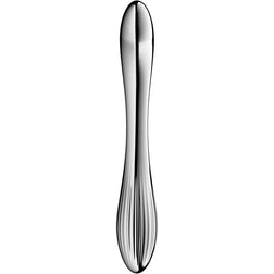 Gode acier inox double extrémité lourd 22 cm — Pure Gravity 1