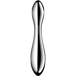 Gode double acier ondulé 21 cm — Pure Gravity 2