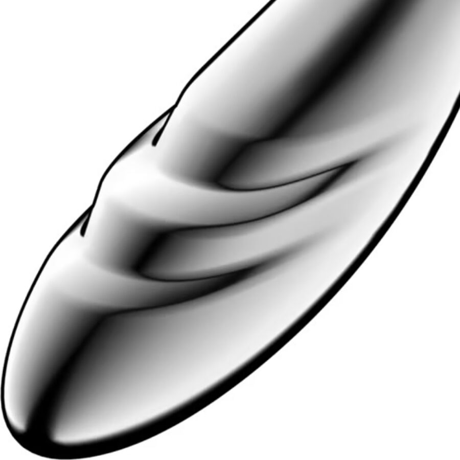 SATISFYER PURE GRAVITY 3 GODEMICHET DOUBLE EXTREMITE EN ACIER INOXYDABLE