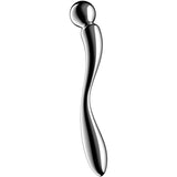 Gode acier inox double embout sinueux — Star Force 2 · Satisfyer Dildo · -Godes point G