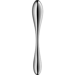 Gode double acier lisse XXL 27 cm — Star Force 3