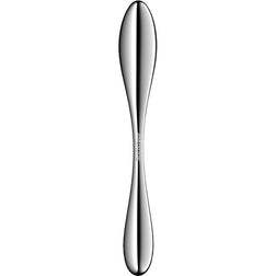 Gode double acier lisse XXL 27 cm — Star Force 3
