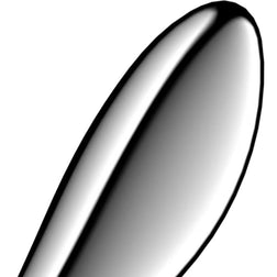 Gode double acier lisse XXL 27 cm — Star Force 3