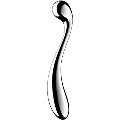 SATISFYER STAR FORCE 4 GODEMICHET DOUBLE EN ACIER INOXYDABLE