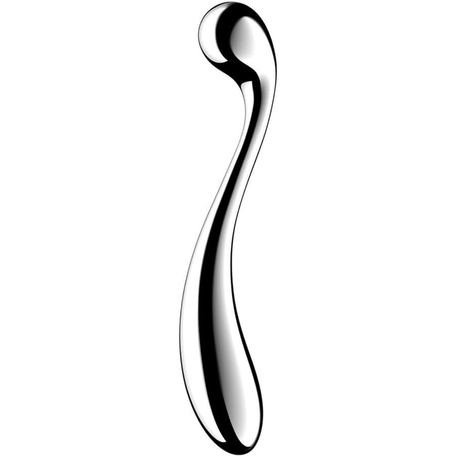 SATISFYER STAR FORCE 4 GODEMICHET DOUBLE EN ACIER INOXYDABLE
