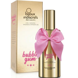 Lubrifiant intime Gel massage 2-en-1 parfum bubble gum 100 ml au meilleur prix