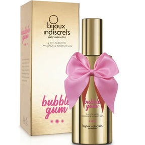 Gel massage 2-en-1 silicone parfum bubble gum 100 ml · Bijoux Love Cosmetiques · Huiles aromatisées