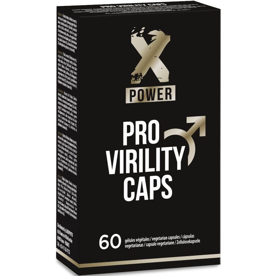 Gélules virilité tribulus et ginseng 60 caps — Pro Virility Caps · Xpower · Compléments