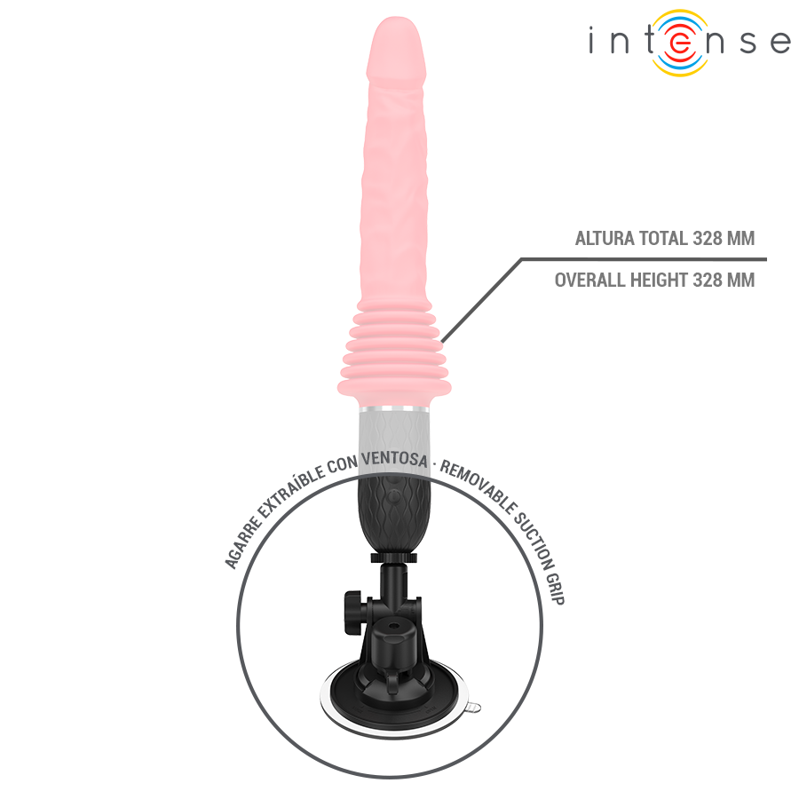Fuck machine chauffante va-et-vient 10 modes — présentation