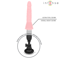 Gode chauffant Cynthia, 10 vibrations et 10 va-et-vient — présentation