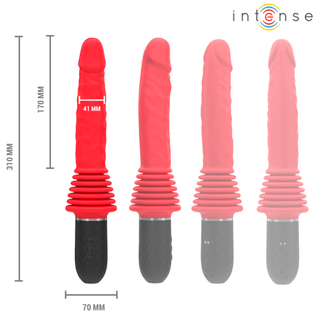 Fuck machine chauffante va-et-vient 10 modes — autre angle