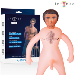 Poupée gonflable Anthony 1,45 m avec pénis 3D — vue de face