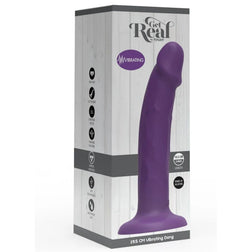Gode vibrant silicone 19 cm violet — Realistic Vibe