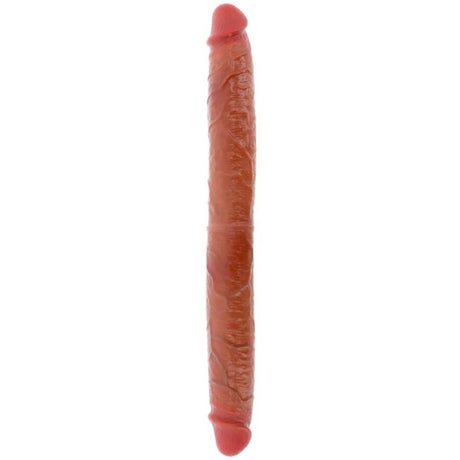 Double dong dual density réaliste 46 cm — gros plan
