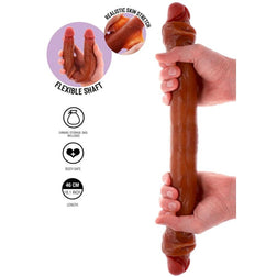 Double dong dual density réaliste 46 cm — Skin · Get Real · Godes XL & Géant