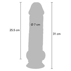 Gode XL double densité 31 cm — emballage