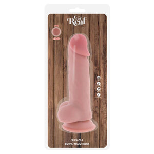 Gode XXL double densité 34,5 cm — vue de profil