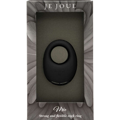 JE JOUE MIO ANNEAU VIBRATEUR NOIR