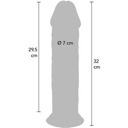 Gode XL double densité 32 cm — emballage