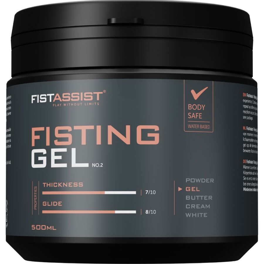 Gel de fisting extra-épais — FistAssist No.2 500 ml · Cobeco - Fist Assist · Base eau