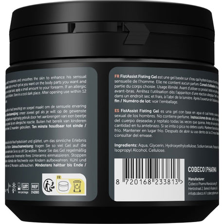 Gel de fisting extra-épais — vue de profil