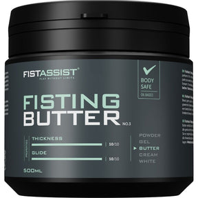 Beurre lubrifiant fisting base huile — FistAssist No.3 500 ml · Cobeco - Fist Assist · Lubrifiants