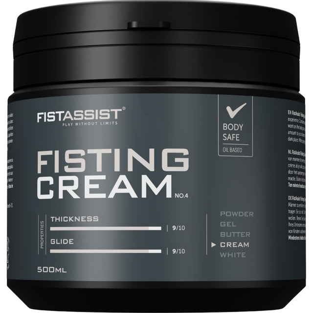 Crème fisting base huile 500 ml — Fist Assist N°4 · Cobeco - Fist Assist · Crèmes